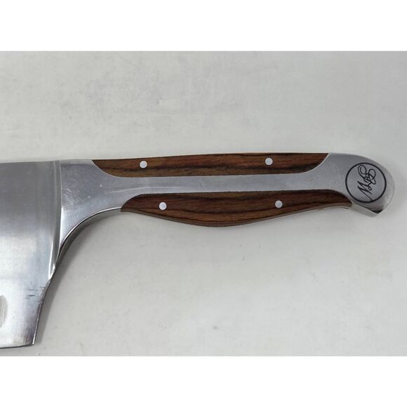 GUNTER WILHELM EXECUTIVE CHEF SERIES CHOPPER CLEAVER KNIFE 440C GERMAN STEEL 7" - Picture 3 of 5